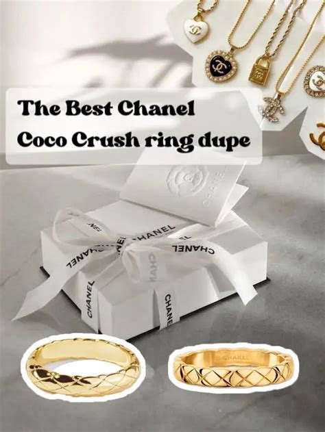 chanel coco crush ring dupe|chanel coco crush earrings dupe.